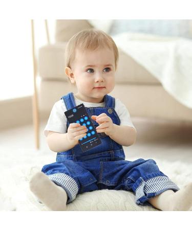 Shop Black Blue Telephone Bite Ring - Sensory Toy for Gum Massage | Safe & Fun Travel Accessory - Buy Online on GoSupps.com