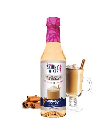Jordan's Skinny Sirop sans sucre sirop de dolce la cannelle 357 ml sans sucre et sans go t calorique pour le caf les boissons prot in es les cocktails ou les boissons au mo1 et plus encore Cinnamon Dolce