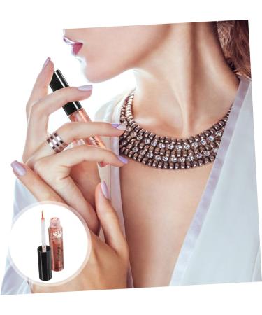 FOMIYES Eyeliner Shadow Metallic Cosmetic Liquid Beauty For Women Shiny Eye Glitter #bronze Makeup 1 count (Pack of 1) Brown - Buy Online on GoSupps.com