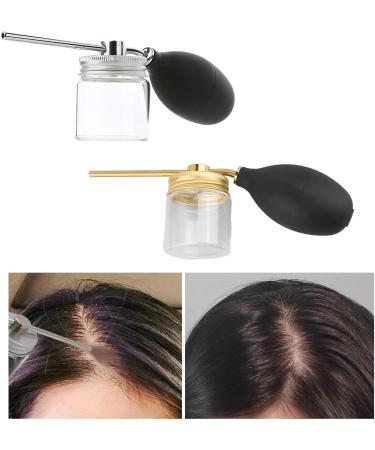 harayaa Powder Spray Bottle Hairdressing Tools for Thinning Hair Multifunctional Easy to Use Resuable Hair Spray Pump Compact Size - Buy Online on GoSupps.com