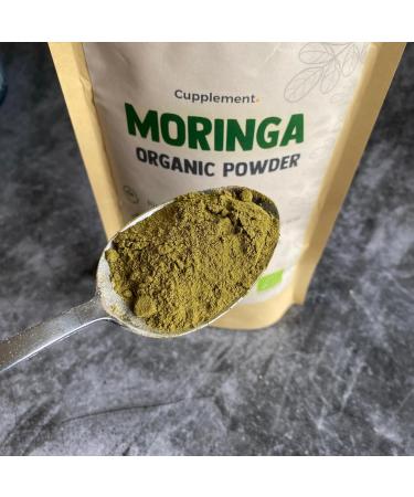 Cupplement - Moringa 60g - Organic - Free Scoop - Superior Quality Powder - Buy Online on GoSupps.com