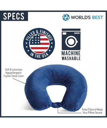 Feather Soft Microfiber Neck Pillow - Charcoal Adult - Shop the Best! - Buy Online on GoSupps.com
