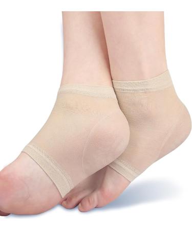 Moisturizing Heel Socks - Cracked Gel Socks - Heel Repair Socks for Men and Women - Moisturizing Gel Socks for Repairing Dry Cracked Heels - Buy Online on GoSupps.com