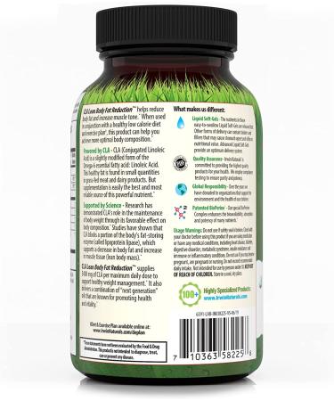 Irwin Naturals C.L.A. Lean Body Fat Reduction - 80 Liquid Soft-Gels for Weight Loss - Buy Online on GoSupps.com