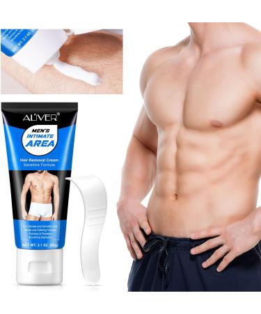  Smddx Hair Removal Cream for Men Sensitive Area Hair Removal Kit for Intimate Parts Painless Intimate Hair Removal Cream for Men Chest Back Legs and Arms - Buy Online on GoSupps.com