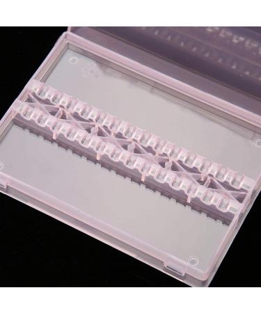 14 Hole Nail Drill Organizer - Professional Acrylic Nail Polish Bit Holder Storage Box (Pink) for Perfect Nail Art - Buy Online on GoSupps.com