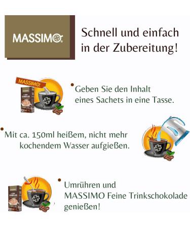 Massimo 16 x Chocolate Drinking Loading Pack (16 x 250 g) - Buy Online on GoSupps.com