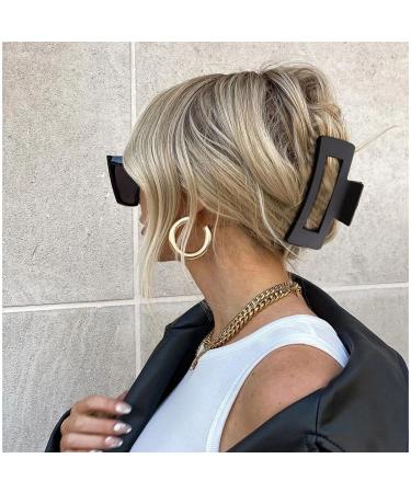 Canitor 4 PCS Hair Claw Clips - Strong Hold Matte French Design for Thick Hair - Non-Slip Banana Jaw Clips for Women - Buy Online on GoSupps.com