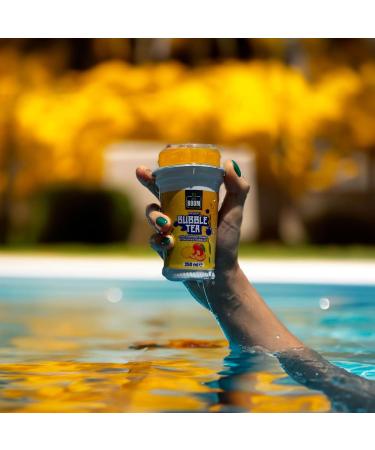 DM'S Boom Bubble Tea Peach Bubble Tea With Popping Mango Flavored Bubbles 250 ml (Pack of12) - Buy Online on GoSupps.com