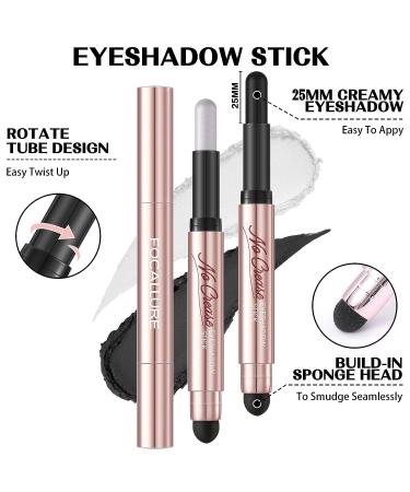 FOCALLURE 2PCS Eyeshadow Stick Set - Shimmer & Matte Cream Pencil Crayon - Buy Online on GoSupps.com
