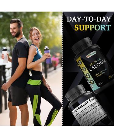 Best Naturals Calcium with D3 K2 Magnesium 90 Tablets - Made with Digestive Enzyme Probiotics Omega Blend - Buy Online on GoSupps.com