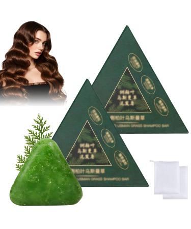 Yizemay Nature Seven Green Soap Bar Usman Shampoo plantbased solid shampoo with foam net Nature Seven Green Soap Bar strengthens smooth hair gentle cleansing and nourishing care for women and men