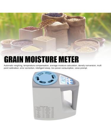 Grain Moisture Meter Smart Grain Moisture Tester for 20 Grains Moisture Testing Coffee Beans Rice Wheat Millet Soybean Maize Corn Sorghum Rapeseed Sesame Japonica Rice Red Beans - Buy Online on GoSupps.com