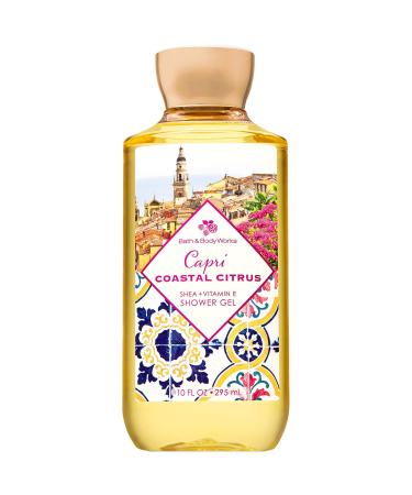 Bath and Body Works CAPRI COASTAL CITRUS Shower Gel 10 Fluid Ounce
