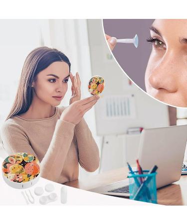 Buy Portable Fruit Pattern Contact Lens Case - Travel-Friendly Storage Box for Contact Lenses - Buy Online on GoSupps.com