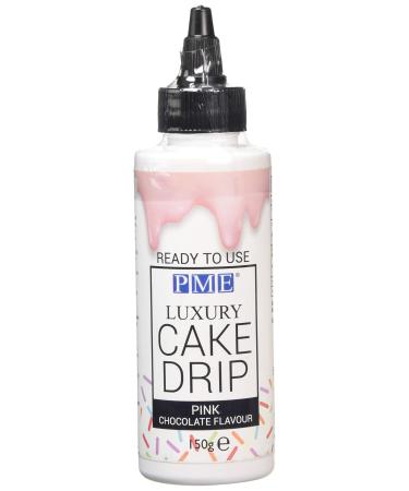 PME Pink Chocolate Cake Drip 150 g (Pack of 1)