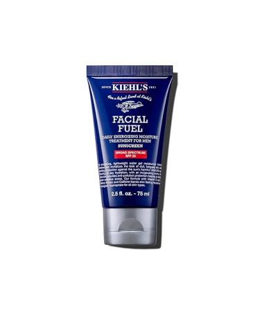 Kiehl's Facial Fuel Moisturizer with SPF 20 for Men, Energizing Face Moisturizer for Dull Skin, Non-Greasy Feel, Hydrating Lotion and Broad Spectrum Sunscreen, with Caffeine, Vitamin C & Vitamin E 2.5 Fl Oz / 75 ml - Buy Online on GoSupps.com