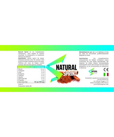 Natural Sprint Laxative 180 Tablets Constipation 100% Natural Stool Softener Relieves Bloating. Aloe Sene Propolis Frangula (Burdaine) Rhubarb - Buy Online on GoSupps.com