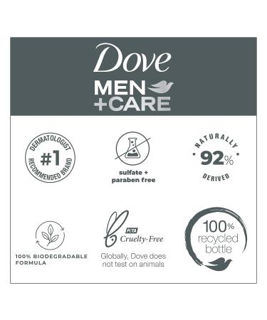 Dove Men+Care Awaken Turmeric & Ginger Root Face + Body Wash 18 oz - Pack of 4 - Buy Online on GoSupps.com