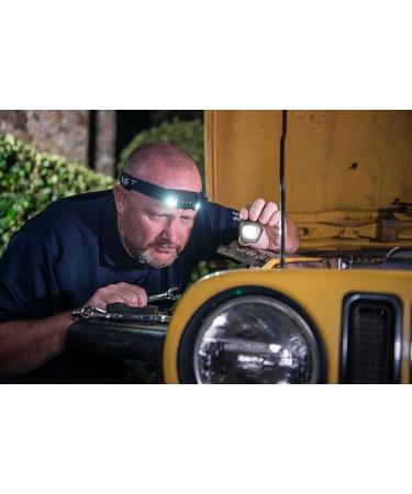 Police Security Flashlight - MORF R230 3-in-1 Headlamp Magnetic Flashlight for Mechanics & Emergency Preparedness - Waterproof & Drop Proof - Buy Online on GoSupps.com