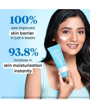 Dot Key Ceramides Moisturizer with Hyaluronic Acid | Intense Hydration & Skin Strengthening | Probiotic & Rice Water Barrier Repair Cream for Dry Normal & Sensitive Skin - 100g - Buy Online on GoSupps.com