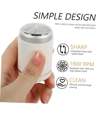 Doitool Men's Electric Razor Trimmer - Portable Aluminum Alloy Facial Hair Cutter | Travel Accessory | 6x4x4cm - Perfect Grooming Tool - Buy Online on GoSupps.com