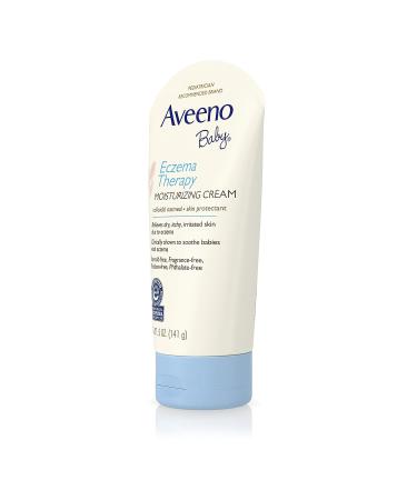 Aveeno Baby Eczema Therapy Moisturizing Cream 5oz | Soothes and Relieves Baby's Eczema - Buy Online on GoSupps.com