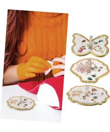 Healeved Nail Board Manicure Mixing 3 Piece Nail Display Plate For Nail Art Blending Display - Buy Online on GoSupps.com