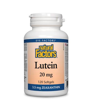Natural Factors Lutein 20 mg 120 Softgels