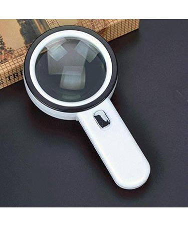 Professional Handheld Large Lighted Magnifier for Seniors Reading Coins Exploring Full of Stars - Buy Online on GoSupps.com