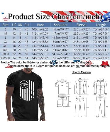 Fannyouth Men's American Flag Striped Print T-Shirt - Grey, XL - Buy Online on GoSupps.com