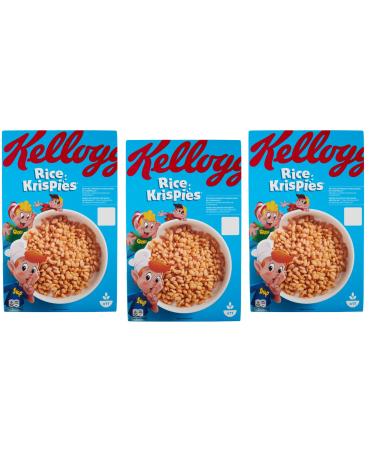 Kellogg's Rice Krispies Puffed Rice with Vitamins and Minerals, 340g, Pack of Cereal for Breakfast or Snack in Between