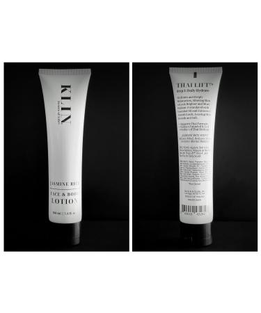 KLIN Jasmine Rice Face & Body Lotion 100mL | 3.4 fl oz - Thai Lift Step 3: Daily Hydrate - Buy Online on GoSupps.com