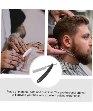 Shop Minkissy Men's Razor - Rustproof Steel Wooden Handle Precision Hairdresser Tool for Perfect Grooming - Buy Online on GoSupps.com