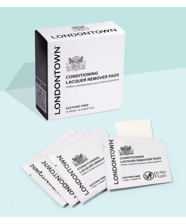 LondonTown Conditioning Lacquer Remover Pads - Gentle Nail Polish Removal Solution - Buy Online on GoSupps.com
