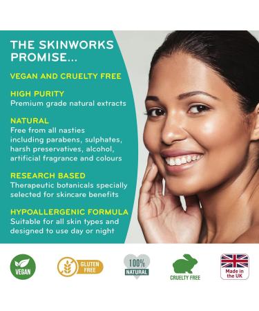 SkinWorks Multivitamin Face Cream with Retinol Vitamin C and Vitamin E. Brightening and anti-ageing day and night formula for normal to dry skin fragrance free. 50ml - Buy Online on GoSupps.com