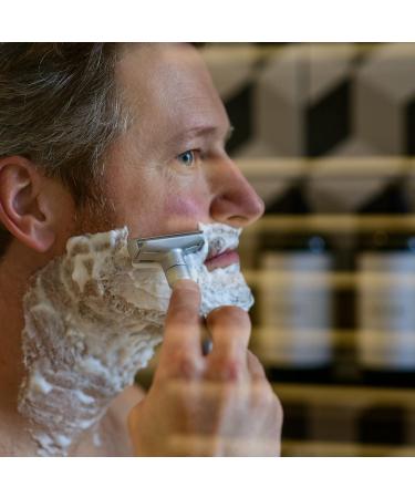 Mercury Futur 700 Razor | Classic Matt Chrom Design | Premium Wet Shaving Tool | Zinc Die Cast & Brass Handle | Made in Germany - Buy Online on GoSupps.com