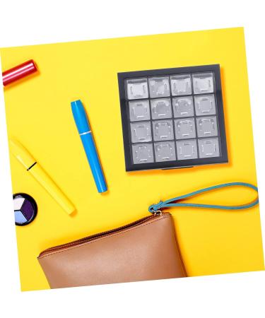 Beatifufu 2pcs Eye Shadow Box Highlighters Eyeshadow Case Empty Eyeshadow Organizer Household Do It Yourself - Buy Online on GoSupps.com