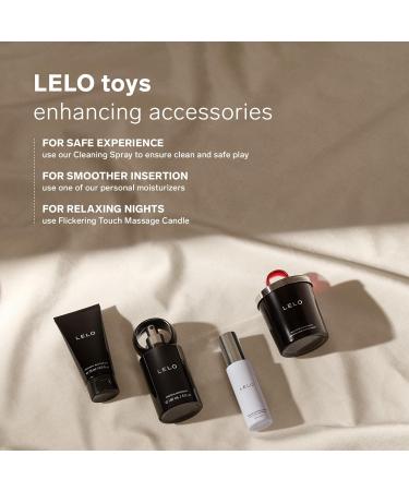 LELO Flickering Touch Massage Candle - Luxury 5.3oz Scented Body Oil with Snow Pear & Cedarwood - International Shipping Available - Buy Online on GoSupps.com