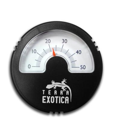 Thermometer analog - black