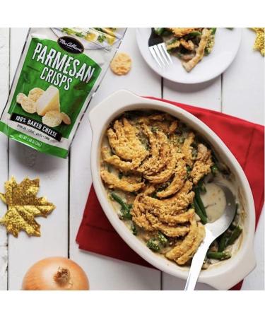 Mrs. Cubbison's Parmesan Cheese Crisps - 100% Real Cheese, Keto Friendly Snack & Salad Topper - 1.98oz Pack - Buy Online on GoSupps.com