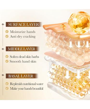 5PC Hand Mask Masque pour les Mains l'extrait de Riz Main Gants Hydratants pour Soin de Main Masque Nourrissant Exfoliants R g n rantes Pour Les Mains S ches Vieillissantes et Gerc es - Buy Online on GoSupps.com