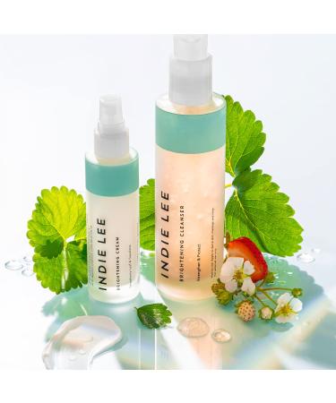 Indie Lee Brightening Cream - Radiant Moisturizer with Centella Asiatica & Strawberry Leaf Extract - Antioxidant Plumping Face Cream (50ml - Buy Online on GoSupps.com