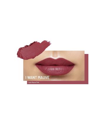 Mom's Secret Natural Lipstick - Organic Ingredients, Vitamin E, Vegan, Paraben-Free, Gluten-Free, Cruelty-Free - Made in USA (0.16 oz, I Want Mauve) - Buy Online on GoSupps.com