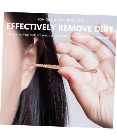 3 Sets Earwax Remover Kit - Stainless Steel Ear Cleaning Tools for Effective Ear Wax Removal | Durable & Exquisite Earwax Cleaners - Buy Online on GoSupps.com
