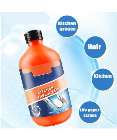 Kitchen Unblocker Pipeline Dredging Agent Powerful Pipe Dredging Agent Pipe Unclogging Dissolving Agent for Kitchen Cleaning Tool (2PC) - Buy Online on GoSupps.com