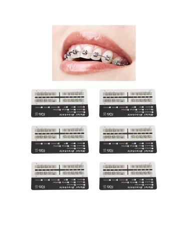 Orthodontic Braces - 200 Pack High Polished Metal Braces in Black & White | International Shipping Available - Buy Online on GoSupps.com