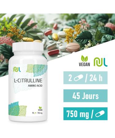 L-Citrulline 750 mg - 90 vegetable capsules - amino acid - muscle tone - Buy Online on GoSupps.com