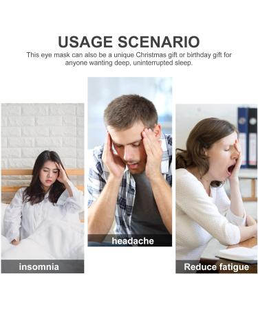 Beaupretty Ultimate Sleeping Eye Mask Comfortable Silk Blindfold for Travel Airplane & Sleep - Ideal Birthday Gift - Buy Online on GoSupps.com