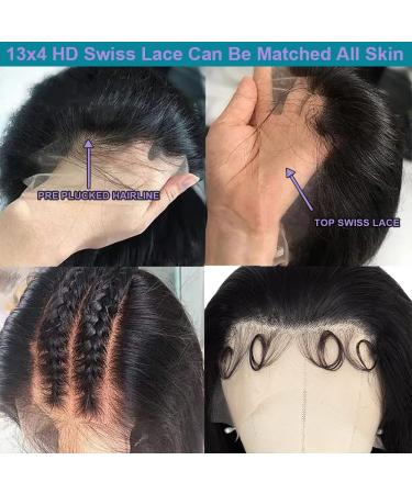 GRRWig Body Wave 20 Lace Front Human Hair Wig for Black Women - 150% Density HD Transparent Lace Frontal Wig with Baby Hair, Pre Plucked & Bleached Knots - Buy Online on GoSupps.com